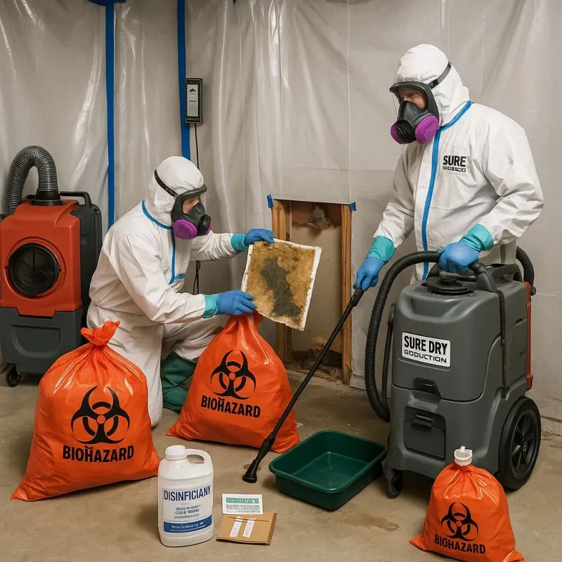 Contaminated Water Handling Protocols process in Checotah, OK