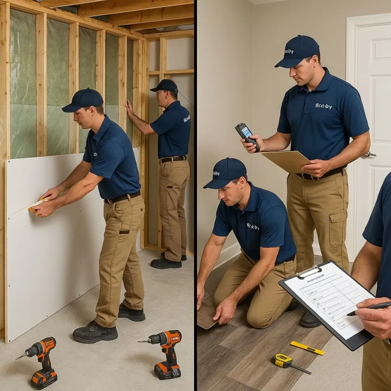 Repairs and Reconstruction process in Checotah, OK
